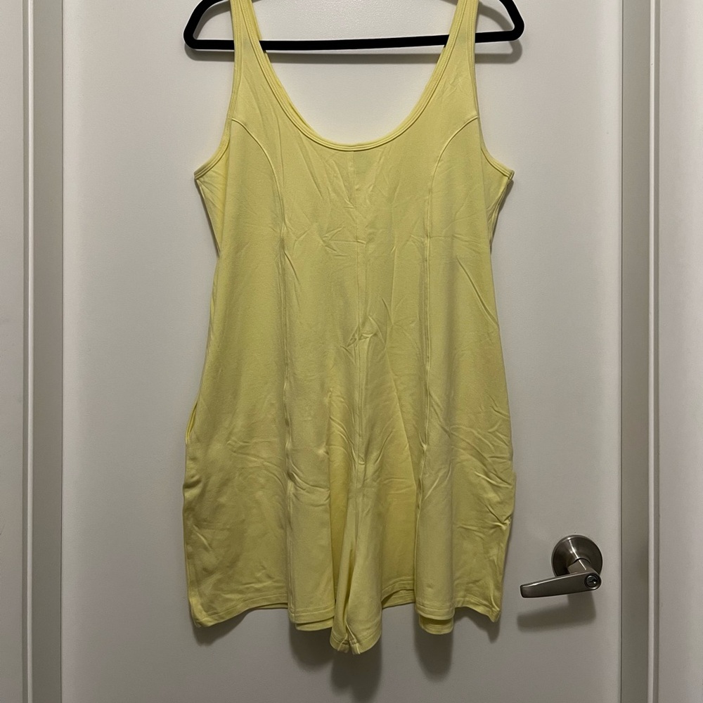 Smash + Tess Yellow Jumpsuit